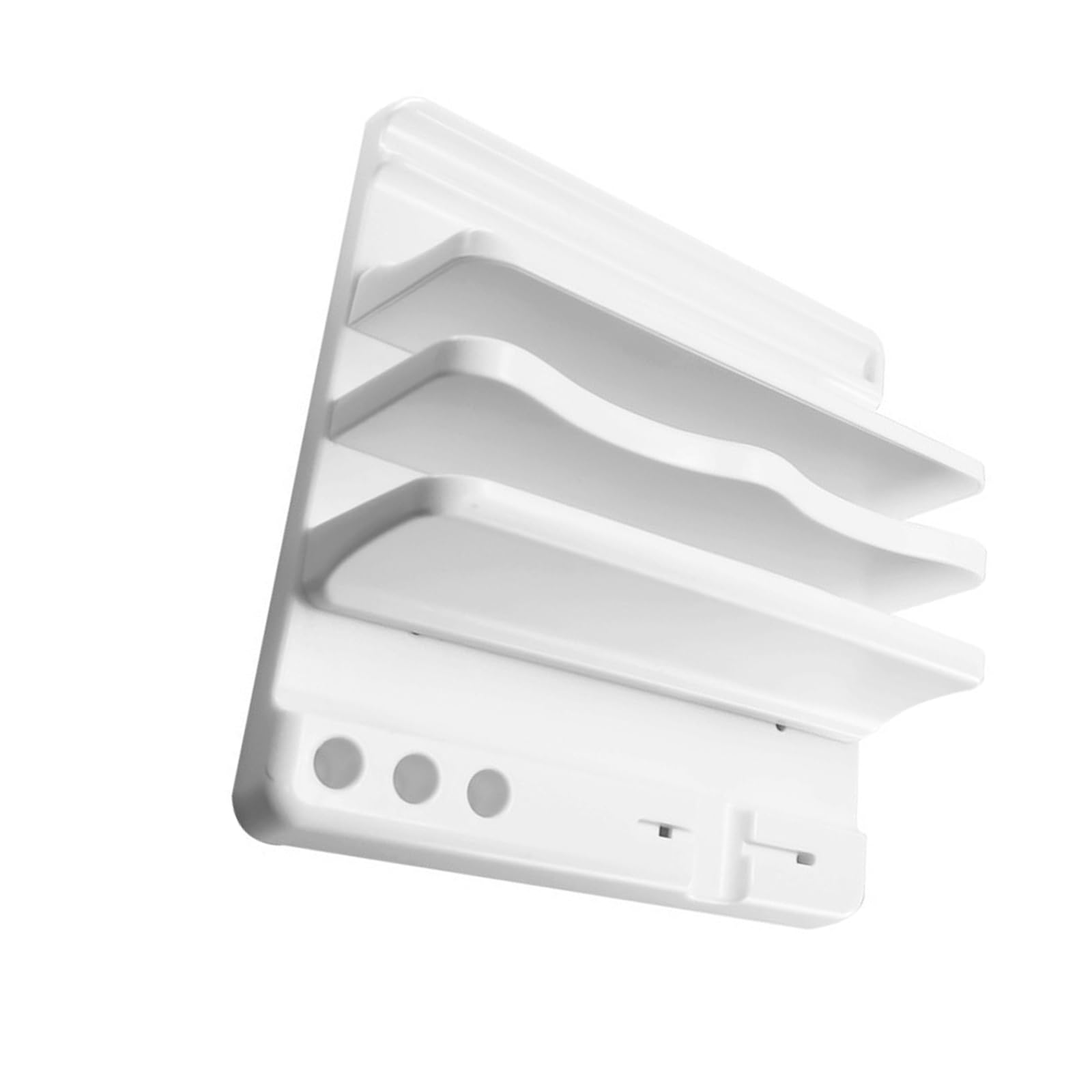 Lerpwige Multiple Device Vertical Notebook Holder Organizes Desk Accommodates Notebook Panel Phone Features Pen Holder Modifiable Plan Play Stand