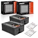 A-Premium 2-PC Engine Air Filter Compatible with Porsche Macan 2015-2024, Panamera 2017-2019, 2.0L