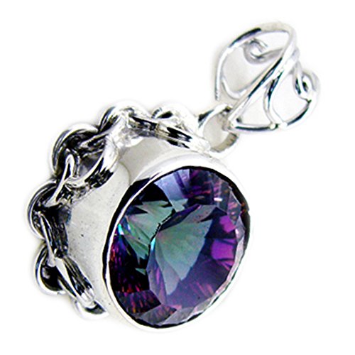 Collier pour filles Mystic Quartet en argent le cadeau idéal avec ses quatre pierres rondes