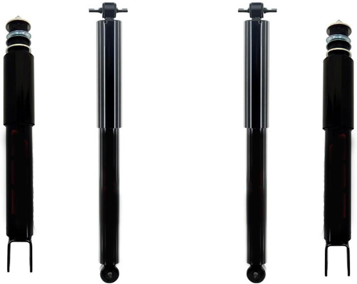 Front Rear Monotube Performance Upgrade Shocks For Replacement Part for Hummer 2006-2010 H3 H3T