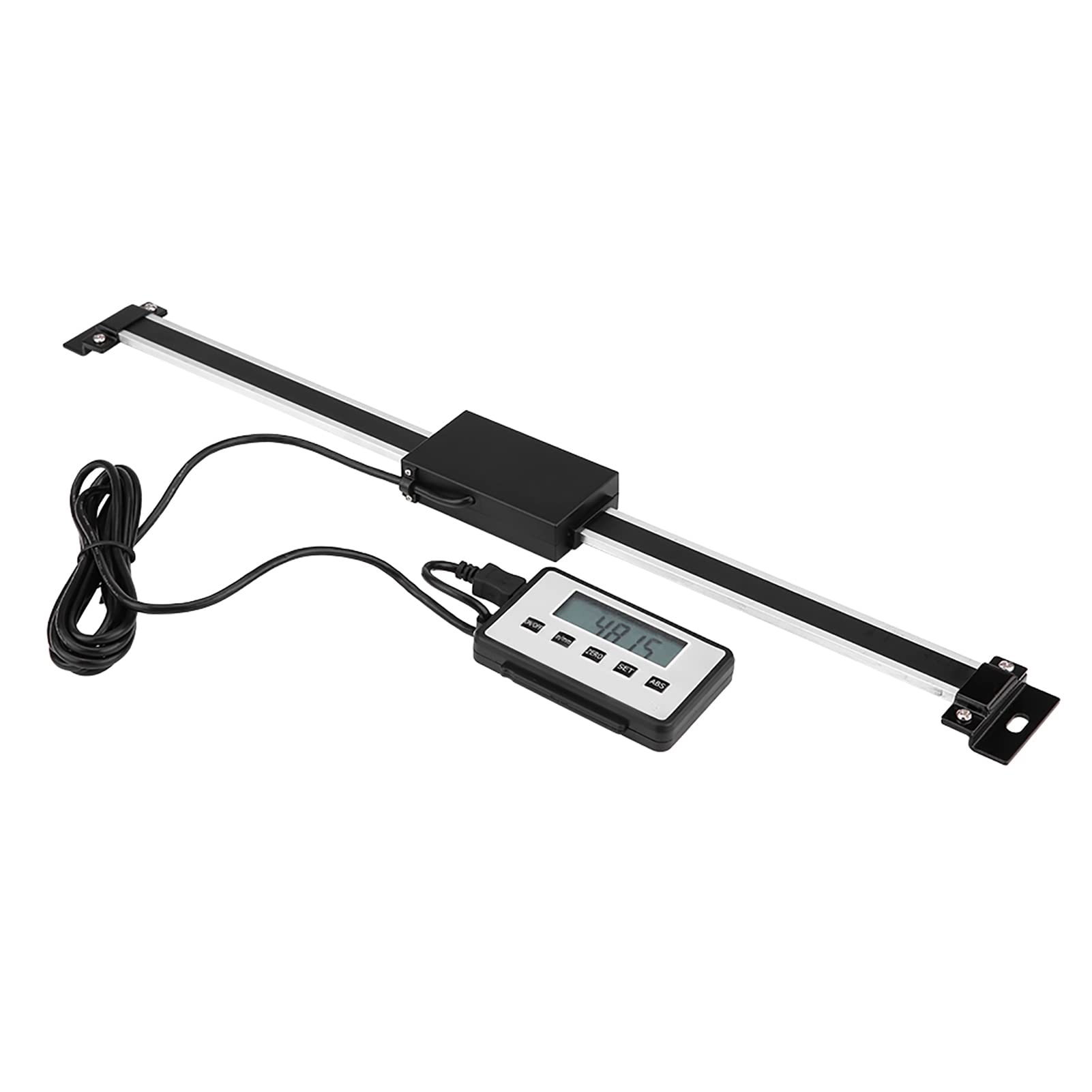 ViaGasaFamido Calibre numérique 0-300mm Échelle linéaire précise avec Affichage LCD pour fraiseuses et Tours Outils de Mesure Professionnels pour mécaniciens en Atelier de précision