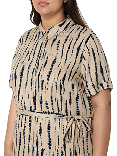 Image of Vero Moda Women's Midi Viscose Shift Dress