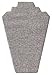 Darice Grande Collana Di Burlap Cavalletto-Grigio-8.25x12.5