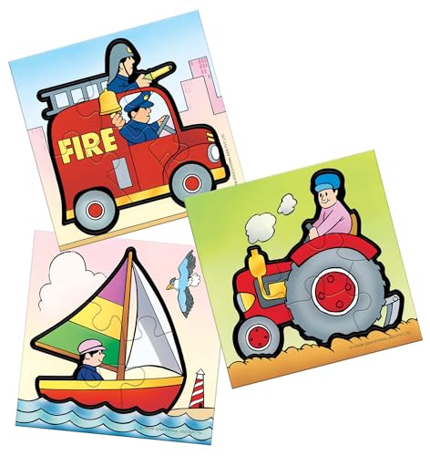 Frank Transport Theme Jigsaw Puzzle for Kids Above 3+ Years - Fun & Challenging Brain Booster Games for Kids - Educational Puzzle for Focus and Memory - 10204 - Image 4
