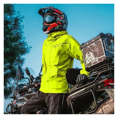Combinaison de pluie moto réfléchissante contre les intempéries - 2