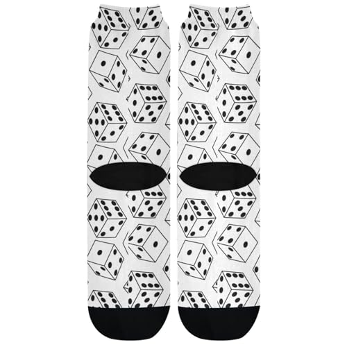 Athletic Crew Socks Fun Calf Tube Socks For Men Women4