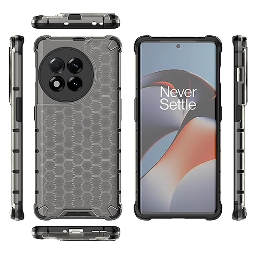 Image of Glasgow Back Case Cover Designed for [ OnePlus 11R 5G ] (Stylish Look | Shock Proof) - Black
