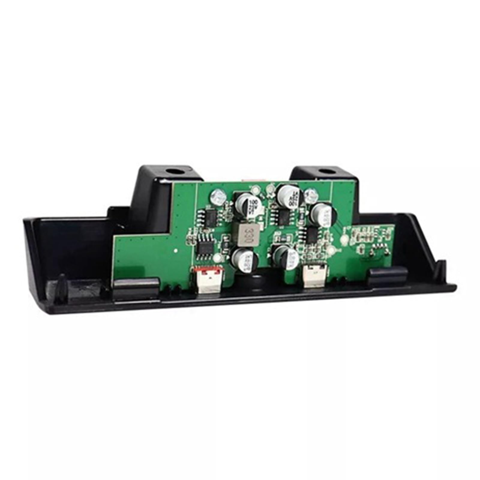 3-portowy adapter USB do stacji ładującej obsługuje tablet MP3 do 2-drzwiowych modeli 4-drzwiowych 2021 do 2024, instalacja deski rozdzielczej, ABS, samochodowy przedłużacz USB