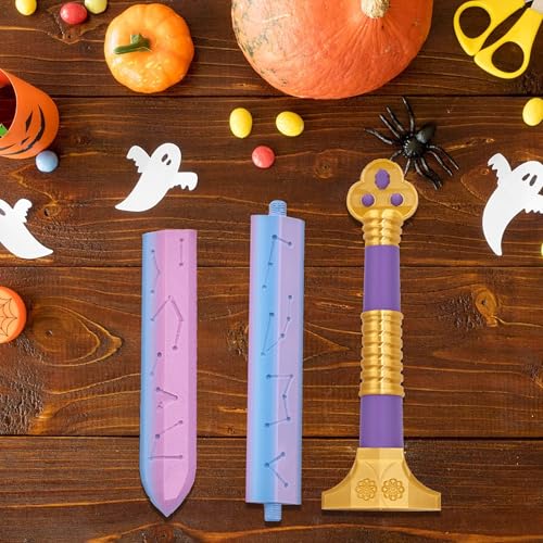 Purple Sword Cosplay Costume Prop Dagger Sword Anime Props, Purple Sword for Halloween & Collectible3