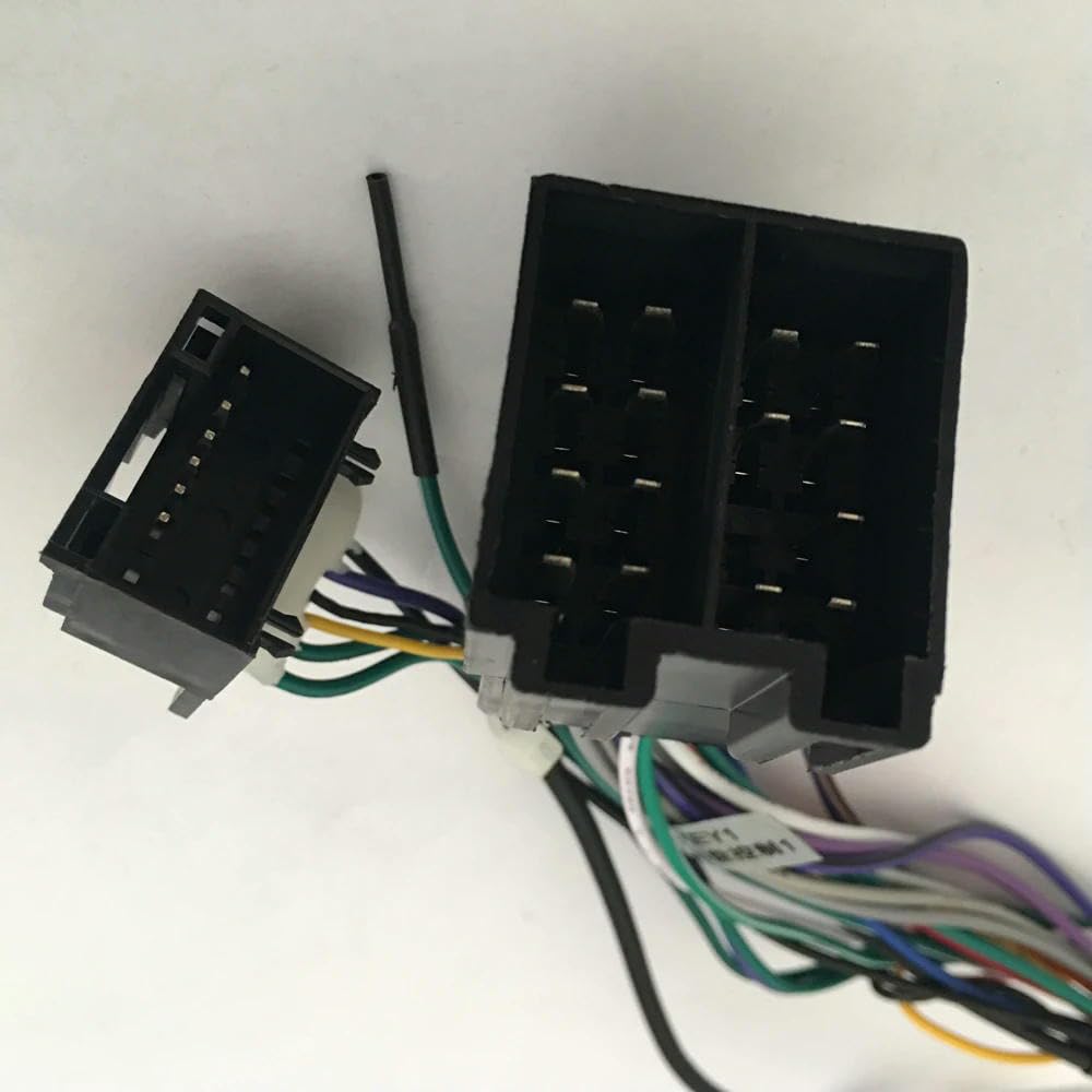 Oulesh Arnés Cableado para Zotye T600 X5, arnés de cableado del Adaptador de Radio de Coche 2 DIN
