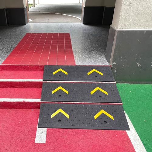 Rampa de umbral resistente, para coche, camión y silla de ruedas 50x80x11cm miniatura 4