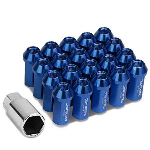 DNA MOTORING LN-ZTL-9019-125-BL Radmuttern mit tiefem Antriebsverlängerungsadapter, 25 mm Außendurchmesser, 50 mm Höhe, Blau, 20 Stück DNA MOTORING LN-ZTL-9019-125-BL Radmuttern mit tiefem Antriebsverlängerungsadapter, 25 mm Außendurchmesser, 50 mm Höhe, Blau, 20 Stück