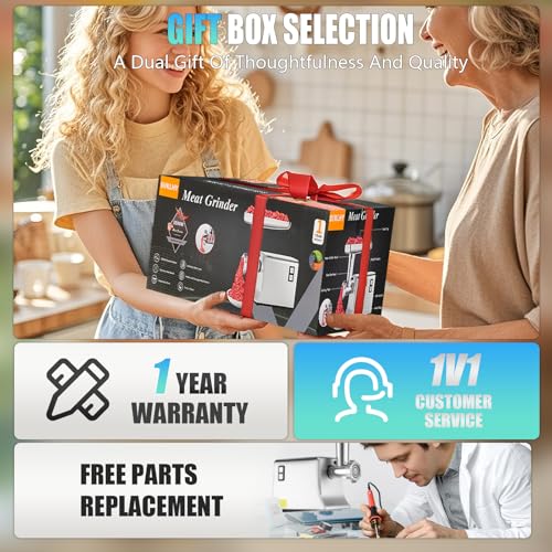 Image of 5.0 Upgrade Electric Meat Grinder,3S Grinding,Meat Grinders for Home Use