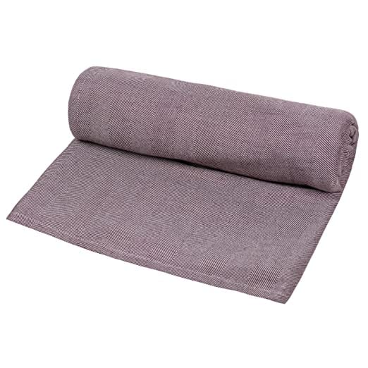 Mush Ultra-Soft, Light Weight & Thermoregulating, All Season 100% Bamboo Blanket (Taupe, Adults - 5 x 7.5 ft)
