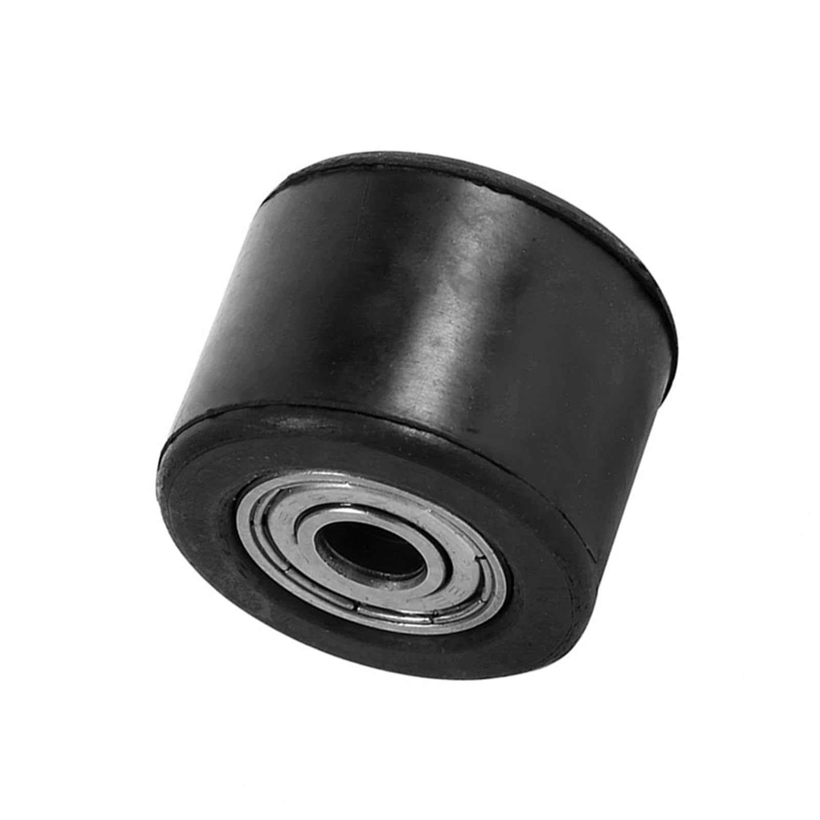 Guía del Tensor del Rodillo de Cadena,8mm Guía de Rueda de Polea Tensora de Rodillo de Cadena de Caucho Hierro,para Motocicleta Mini Bicicleta ATV