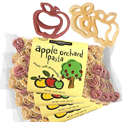 Pastabilities Fun Shaped Pasta for Kids - Apple Orchard -...