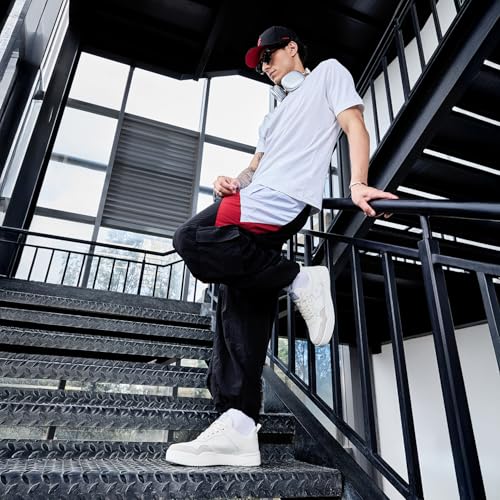 Image of Lotto Men Hoop Star OG White Leather Sneakers
