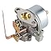 HIFROM Carburetor Carb with Gasket Replacement for Tecumseh 631918 HS40 4HP HS50 5HP Engine with Air Filter Replacement for 30727 30604