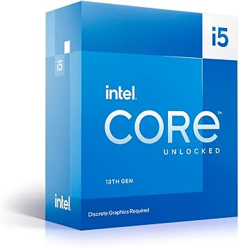Intel  Core  i5-13600KF Desktop Processor 14 cores 6 P-cores + 8 E-cores 24M Cache, up to 5.1 GHz