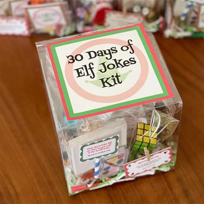 2023 Elf Kit 24 Days Of Christmas,Elf On The Shelf 24 Day Kit 2023,Advent Calendar 2023 For Kids, 2023 Christmas Countdown Elf Kit,Christmas Elf Kit,Christmas Activities Gift (30 day)