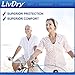 LivDry Large Ultimate Adult Incontinence Underwear, High Absorbency, Leak Cuff Protection, L, 60-Pack