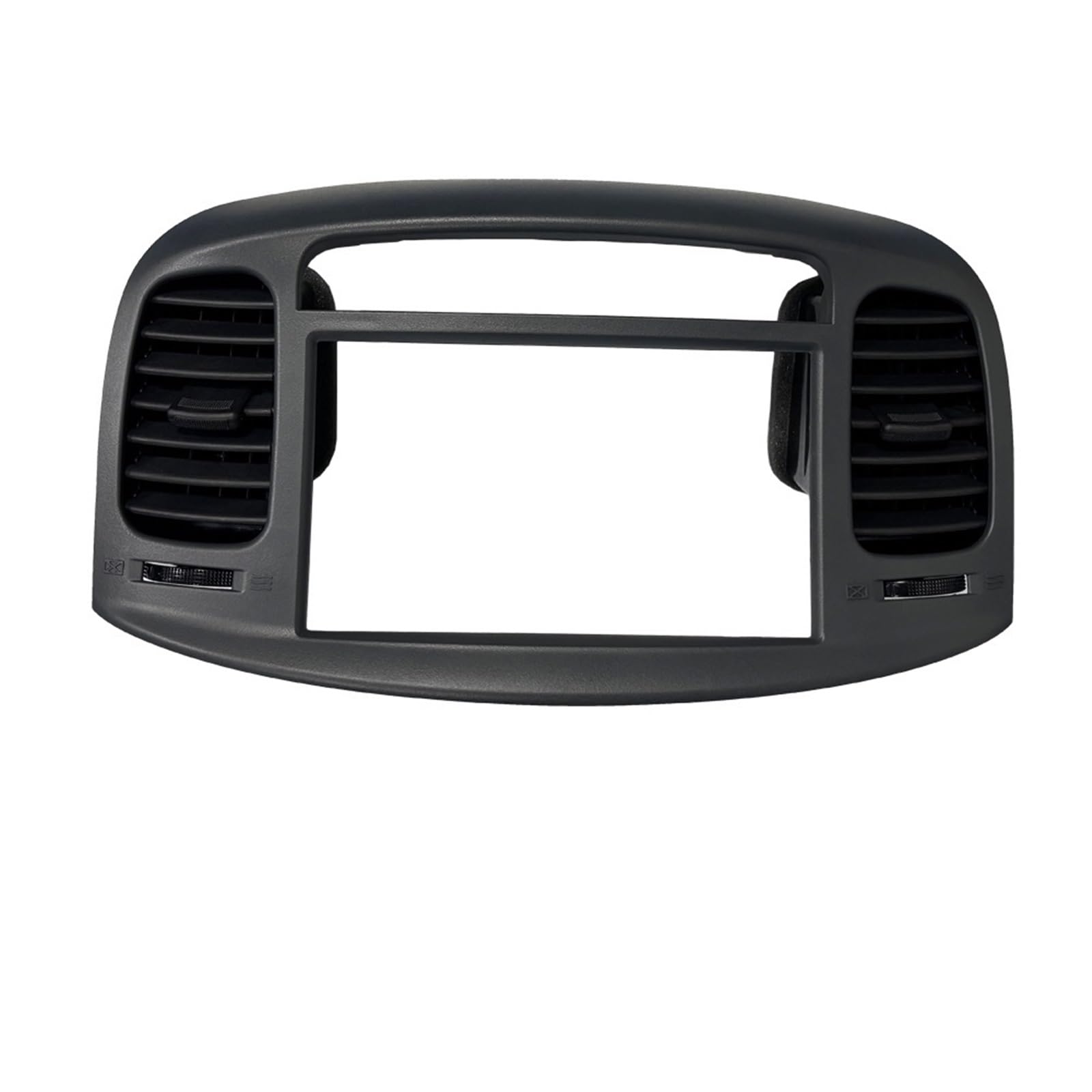 Autoblenden Passend für Hyundai Accent 2006-2011 Panel Kit Installieren Trim Fascia Platte Stereo Konsole Abdeckung Lünette Adapter Auto Radio(Frame air Outlet)