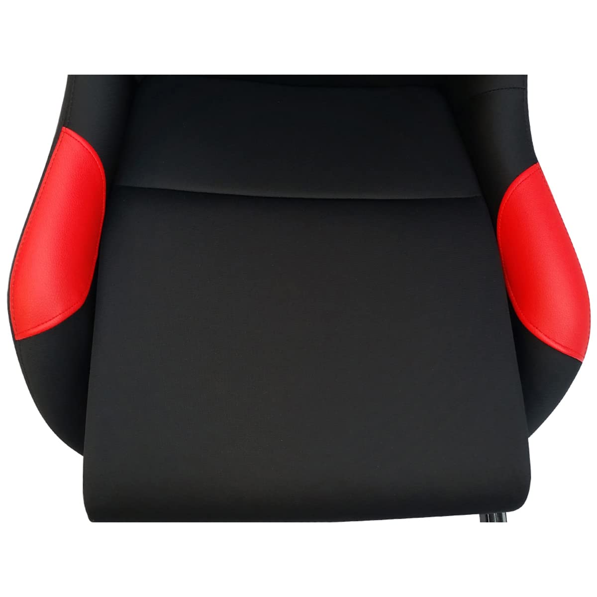 Sedia da gioco per pc e console di gioco, colore: nero e rosso