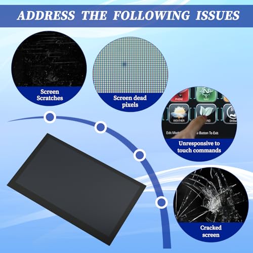 Image of 8 inch LCD Touch Screen Replace TDO-0797F00136 Compatible with Hyundai Tucson Santa Verna Solaris, Fit for KIA Sorento Seltos 2021 2022 2023 Digitizer Navigation Display LMB5F00136