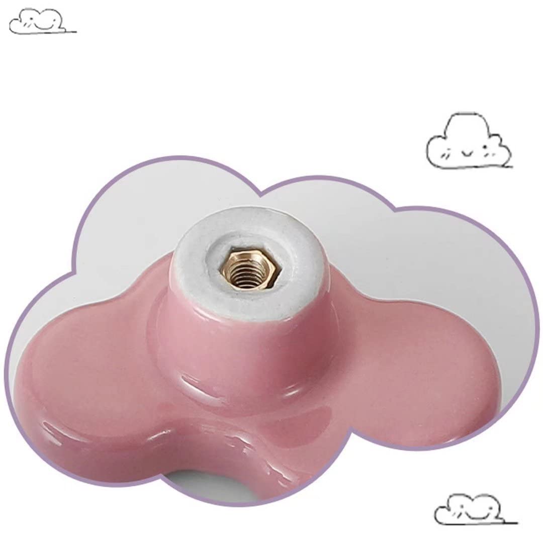 10 maniglie per cassetti e cassetti, in ceramica, per armadi, porte, mobili e accessori per la decorazione della stanza dei bambini, 10 pezzi