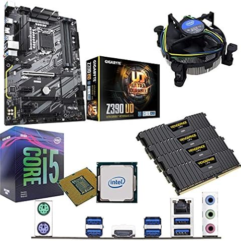 Components4All Intel Coffee Lake Core i5 9400F 2.9GHz (4.1GHz Turbo) CPU, Gigabyte Z390 UD Motherboard & 16GB 3200MHz Corsair DDR4 RAM Pre-Built Bundle Cover