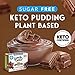 Simply Delish Natural Instant Chocolate Pudding - Sugar Free, Non GMO, Gluten Free, Fat Free, Vegan, Ketogenic Friendly - 1.7 OZ (Pack - 3)