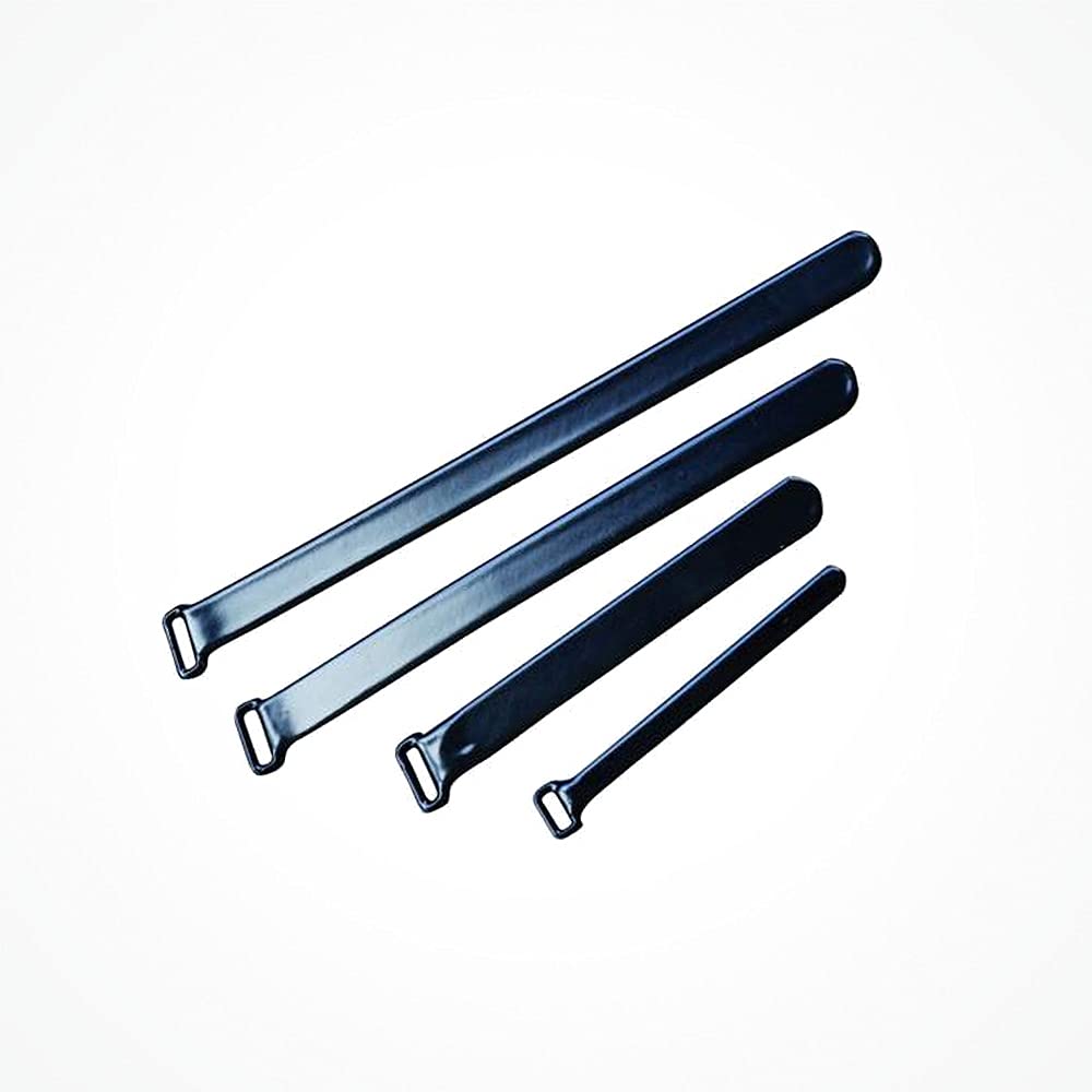 Silex | Brida con Hebilla Engomada 10x120 mm sin Tornillo | Abrazadera de Sujeción para Cableado Técnico y Redes | Fijación Segura para Instaladores, Electricidad y Telecomunicaciones | 100 uds