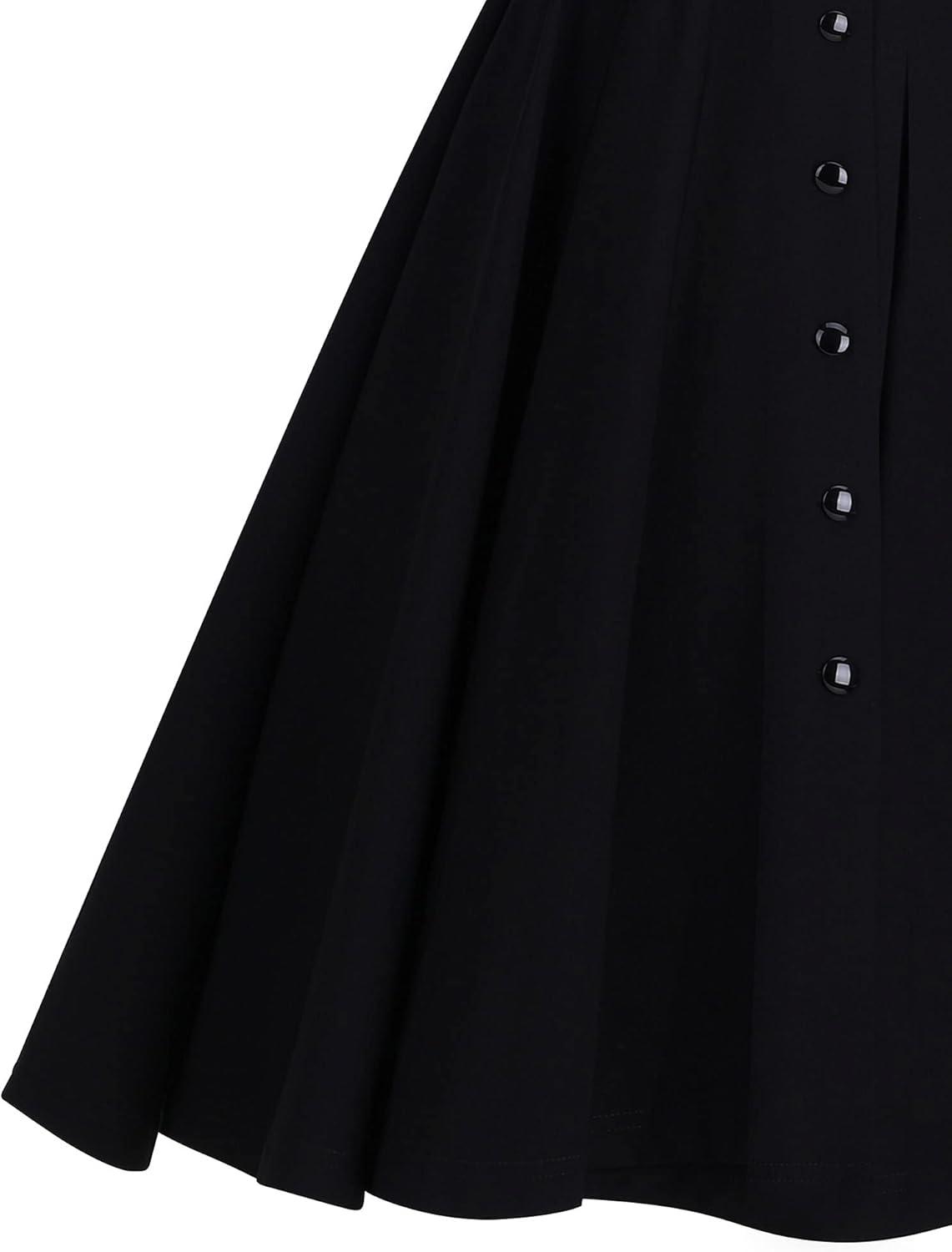 GownTown 1950 Women Dress Midi Shirt Dress Cocktail Dress with Belt - Image 6