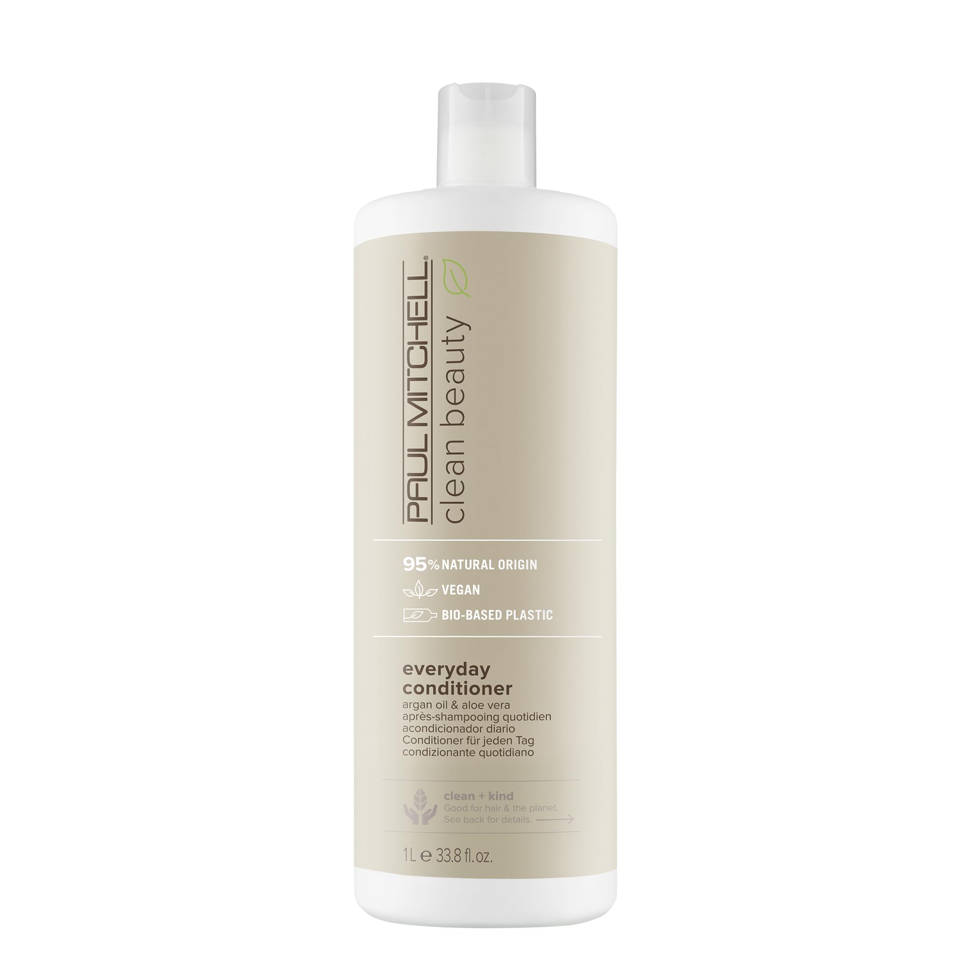 Paul Mitchell Clean Beauty Everyday Conditioner – Vegane Pflege-Spülung Für Jeden Haar-Typ, Tägliche Haar-Pflege Mit Argan-Öl – 1000ml