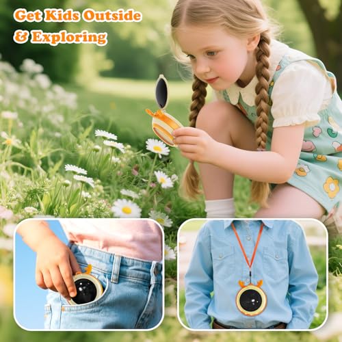 Image of Hayve Kids Microscope and Camera 2.0 inch IPS Screen Kid Electronic Toys
