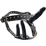 [WALLER PAA] Ultra Harness Female Strap-on with 3 Dildo Dong Anal Plug Lesbian Sex Toys