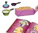 Produktbild COOX Kinder-Backset (6 TLG.) ab 6 Jahren inkl. Rezeptheft mit 10 Rezepten, Wunderform Beere und 4 Faltbare Silikon-Messbecher - Kinder können größtenteils Kuchen, Desserts und Brötchen selber Machen