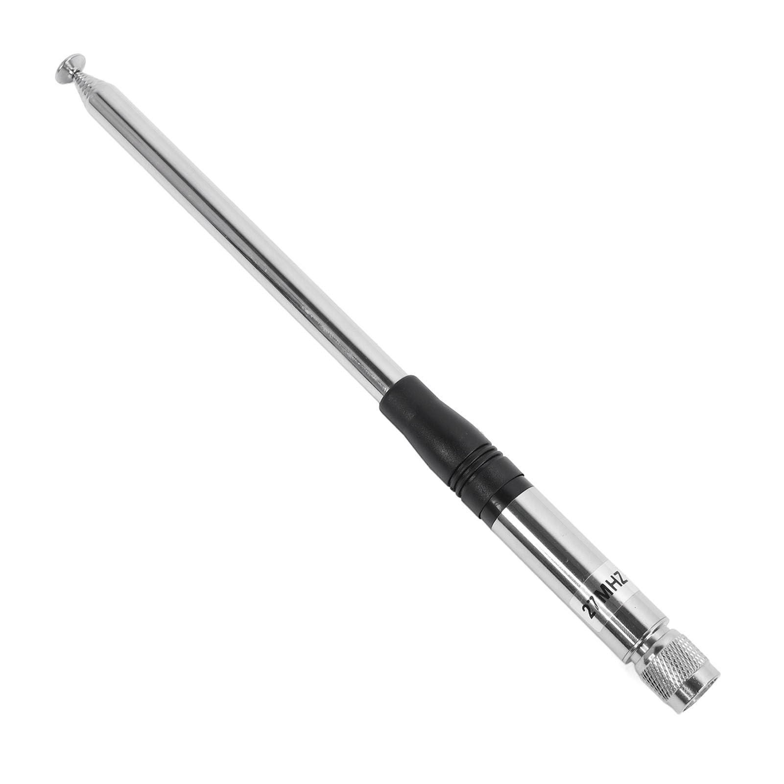 CB Portatile Portatile per President Randy 3, Migliora il Segnale, 27 MHz TNC Maschio, Telescopica, Guadagno 1,8 DBi, Compatibile con la Radio Portatile Escort 72