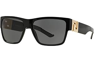 Versace Men's VE4296 Sunglasses 59mm: Refined Elegance and Protection