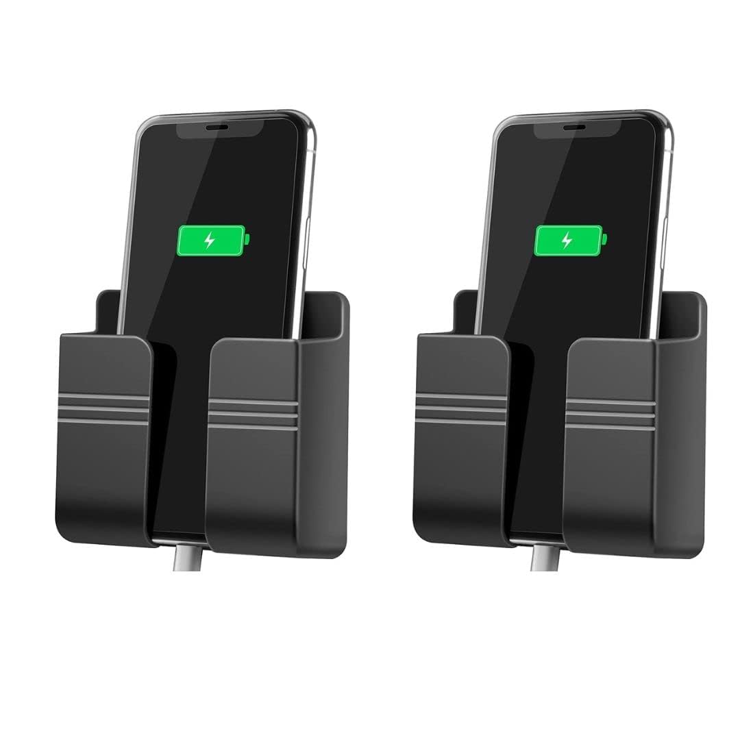 DSNS Abs Plastic Wall Mounted Adhesive Remote Control Stand Mobile Phone Holder for Charging Ac/Tv Storage Box for All Smartphones Pack of 1 (Clear) (B0DB8XXJTZ) Amazon Price History, Amazon Price Tracker