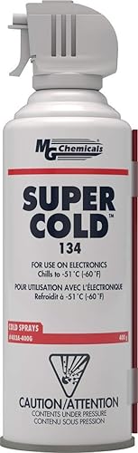 Aerosol super frío de Mg Chemicals 403A 134A., 1