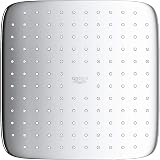 GROHE Douche de tête Vitalio Comfort 250 Cube, 1 jet, raccords filetés 1/2", forme carrée 250mm, douche de tête pivotable, installation rapide, chromé, 26695000 (Import Allemagne) - 2