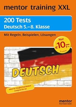 Paperback mentor training XXL 200 Tests Deutsch 5.-8. Klasse [German] Book