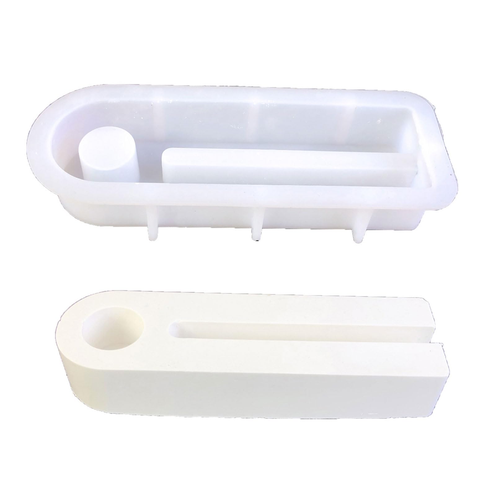 Alksubbm Holder Resins Candlesticks Silicone Molds Casting Concrete Table Decorations Holder Candlesticks Silicone Casting