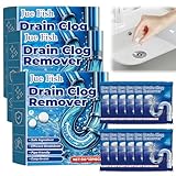 36 Stück Rohrreiniger Extrem Stark WC Reiniger Tabs Abflussreiniger Extra Stark WC Tabs Toilette Extra Star-k Abflussreiniger Schaum Sink Drain Cleaner Gerüche beseitigen für Küche und Bad Toiletten