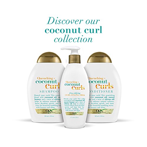 Ogx Quenching + Coconut Curls Frizz-Defying Moisture Mousse, 8 Ounce #TOP2