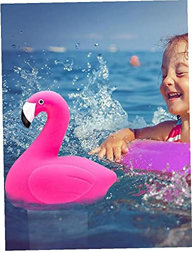 Sanfiyya Drijvende Pool Chloor Dispenser Automatische Tablet Chemische Houder Flamingo Decoratie - Image 3