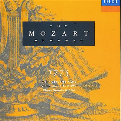 1775 / Violin Concerti 3 & 5 [Audio CD] Mozart; Balsam; Loveday; Marriner and Fujikawa