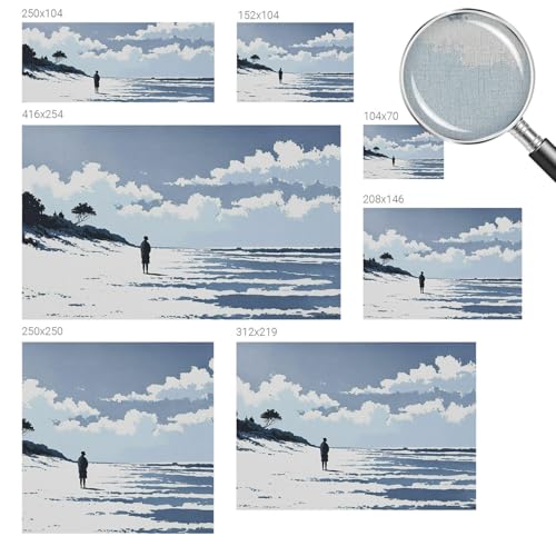 Décor mural adhésif panoramique haute qualité finition grand format - 6