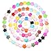Produktbild Vathery 90 Stk Mini Haarspangen Baby Haarklammer Blume Kleine Haargreifer für Mädchen Kinder Damen